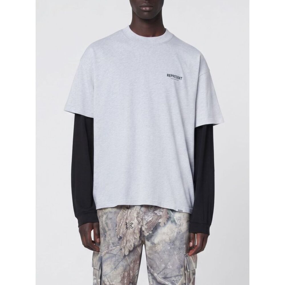 Represent T-Shirt Men Grey